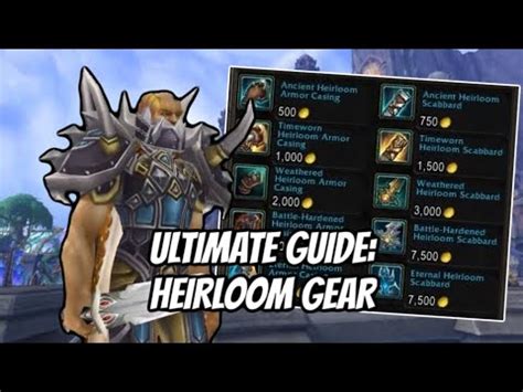 world of warcraft heirlooms|EVERYTHING YOU NEED TO KNOW ABOUT HEIRLOOM .